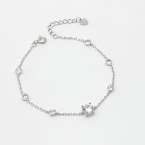 Cubic Zirconia Drops Bracelet