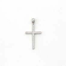 Load image into Gallery viewer, Cubic Zirconia Cross Pendant
