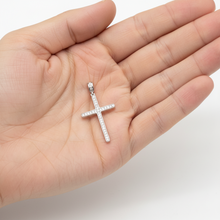 Load image into Gallery viewer, Cubic Zirconia Cross Pendant
