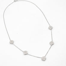 Load image into Gallery viewer, Mother of Pearl Floral Double-sided Necklace

