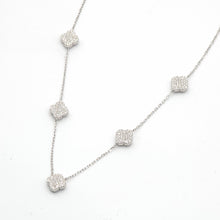 Load image into Gallery viewer, Mother of Pearl Floral Double-sided Necklace
