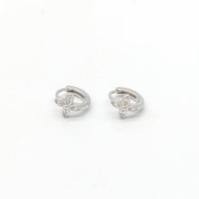 Load image into Gallery viewer, Floral Huggies Earrings
