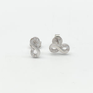 Infinity Stud Earrings