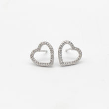 Load image into Gallery viewer, Heart Stud Earrings

