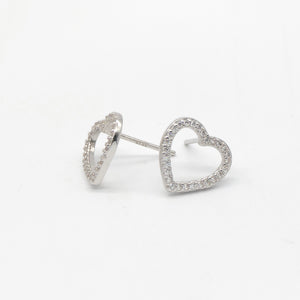 Heart Stud Earrings