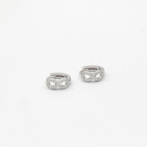 Infinity Huggie Earrings