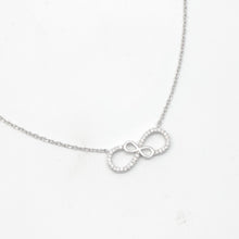 Load image into Gallery viewer, Double Infinity Necklace
