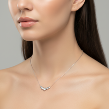 Load image into Gallery viewer, 5 Cubic Zirconia Necklace
