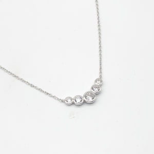 5 Cubic Zirconia Necklace