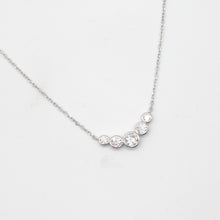 Load image into Gallery viewer, 5 Cubic Zirconia Necklace
