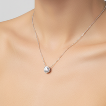 Load image into Gallery viewer, Halo Cz Necklace
