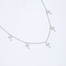 Load image into Gallery viewer, 5 Cross Necklace
