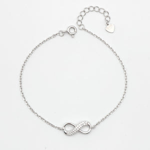 Infinity Cubic Zirconia Bracelet