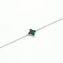 Load image into Gallery viewer, Malachite Floral Bracelet
