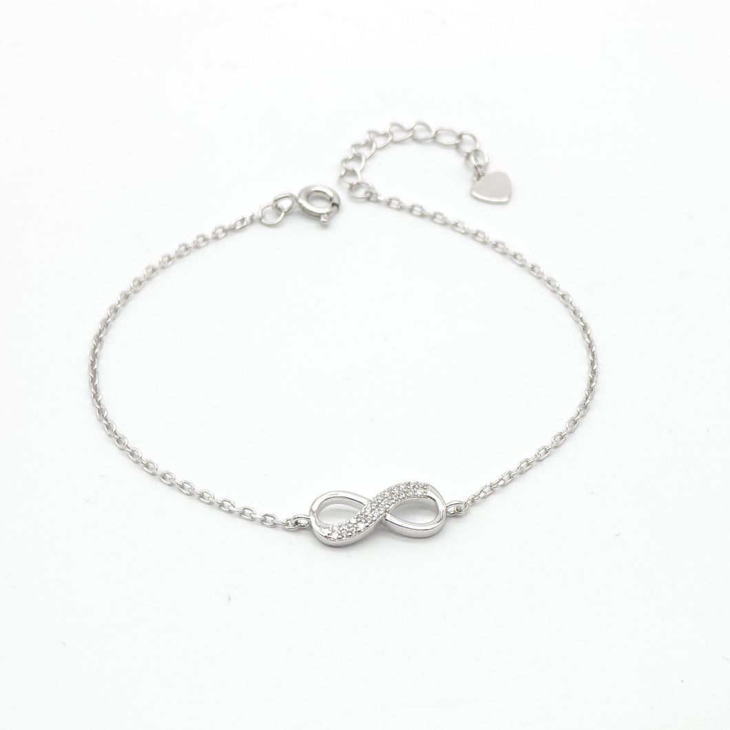 Infinity Cubic Zirconia Bracelet