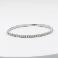 Load image into Gallery viewer, Cubic Zirconia Stretchy Bracelet
