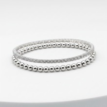 Load image into Gallery viewer, Cubic Zirconia Stretchy Bracelet
