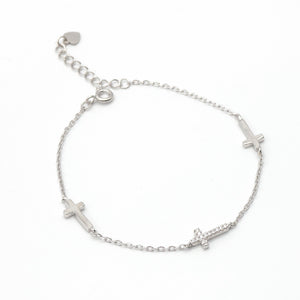 The 3 Cross Bracelet