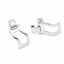 Load image into Gallery viewer, Sterling Silver Elegant Stud Earrings
